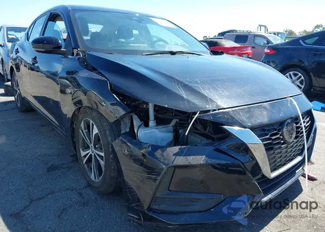 2020 Nissan Sentra Sv Xtronic Cvt из США, поврежденный, VIN 3N1AB8CV5LY210384